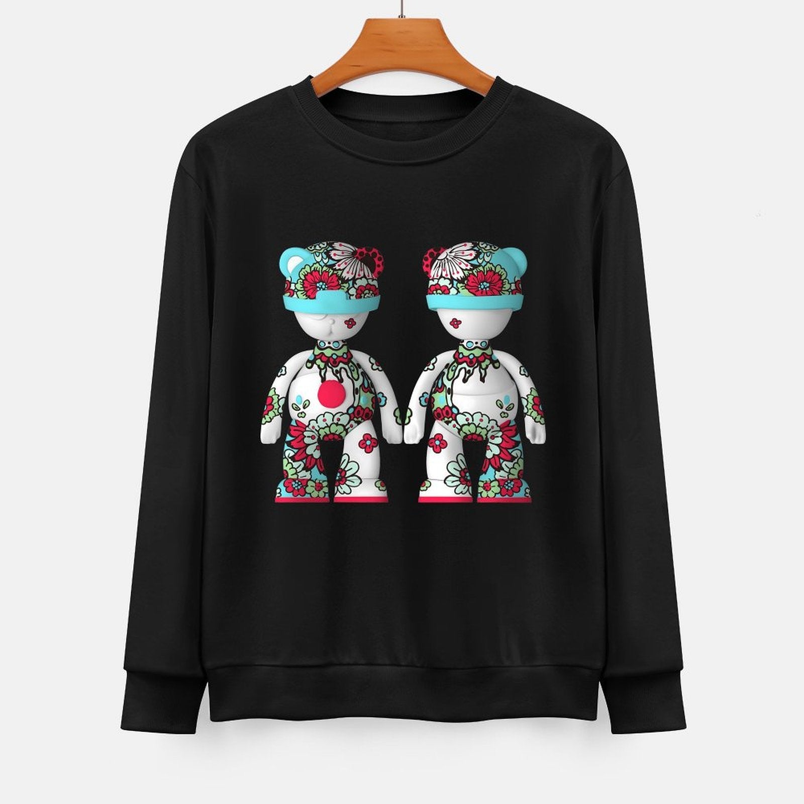 Long Sleeve With Front PatternTear-Resistant Relaxed